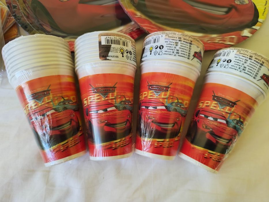 Conjunto Festa Cars Disney