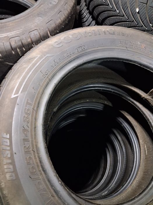 175/65 14 Kumho Ecowing ES 01 Шини б/у літо Комплект