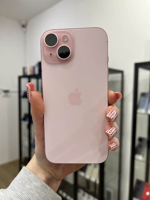 Telefon iPhone 15 128GB Różowy Apple Gwarancja iTrade