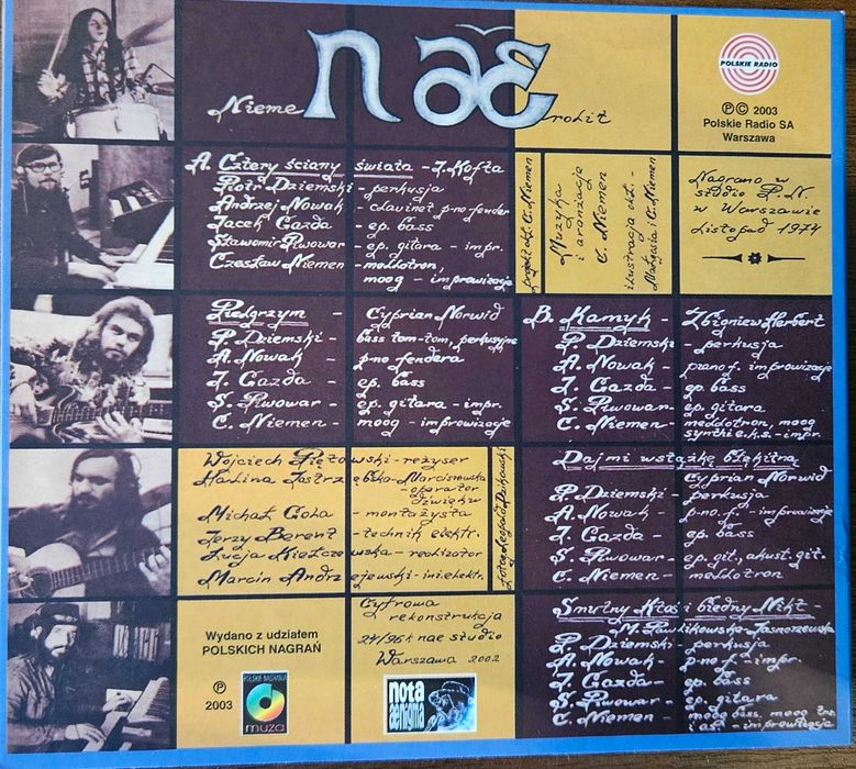 Niemen Aerolit CD 2003