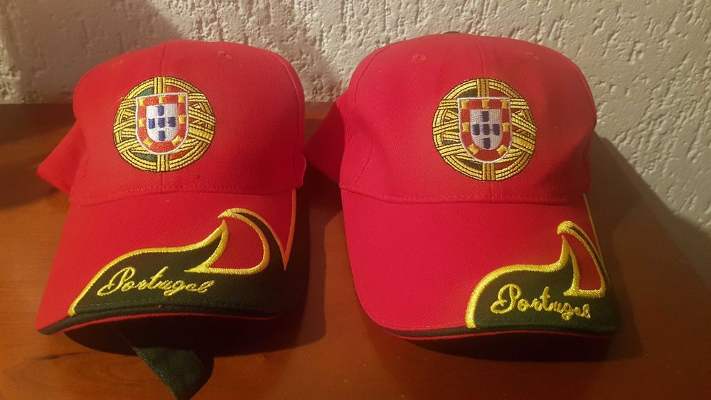 Bonés Selecção Nacional 2 unidades NOVOS - 10€