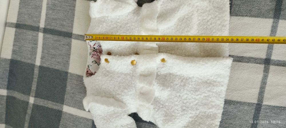 Ubranko na chrzest dla dziewczynki 68 Milulove