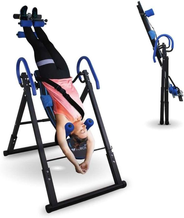 Inversion table, Foldable, 180° tilt, Up to 120 kg