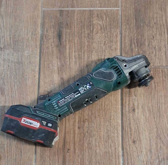 PARKSIDE akumulatorowa szlifierka kątowa PWSA 20-Li F4, 20 V + akumulator