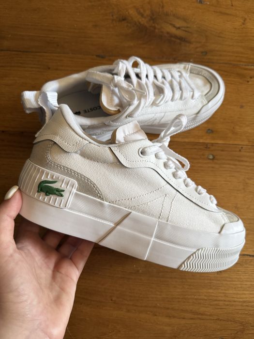 Кеды Лакосте, кеды Lacoste белые, 37 размер ,женские кеды