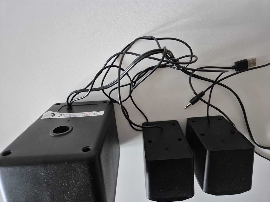 Colunas No Fear 2.1 com Subwoofer