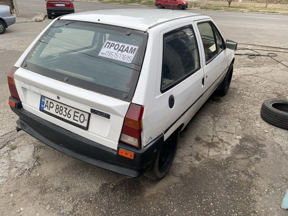 Citroen ax 1988 1.0 газ-бензин.