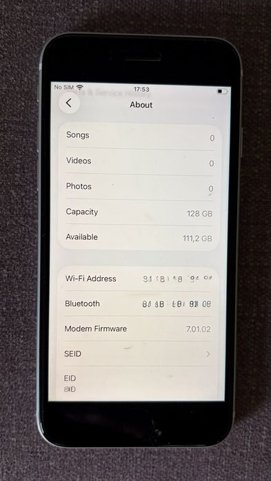 iPhone SE 2020 Branco – 128GB, excelente estado
