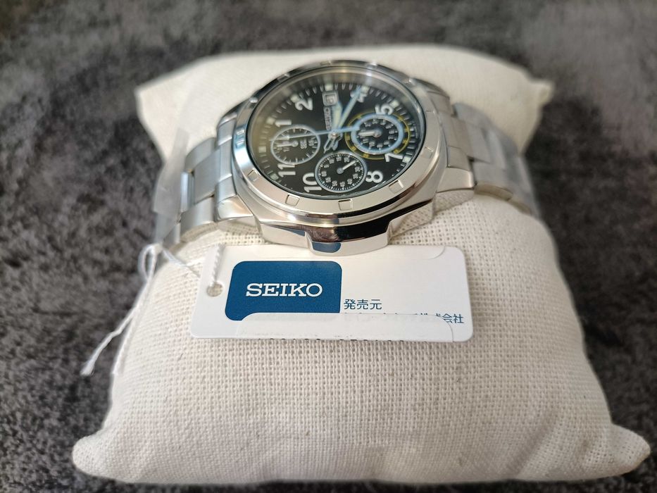 Seiko Novo Chronograph com Bracelete