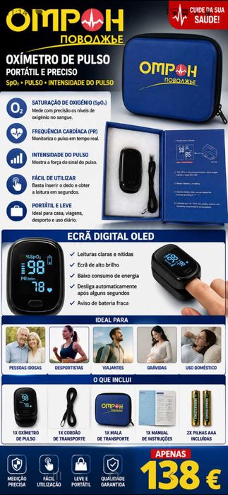 Medidor Oxigénio 138€. Oportunidade