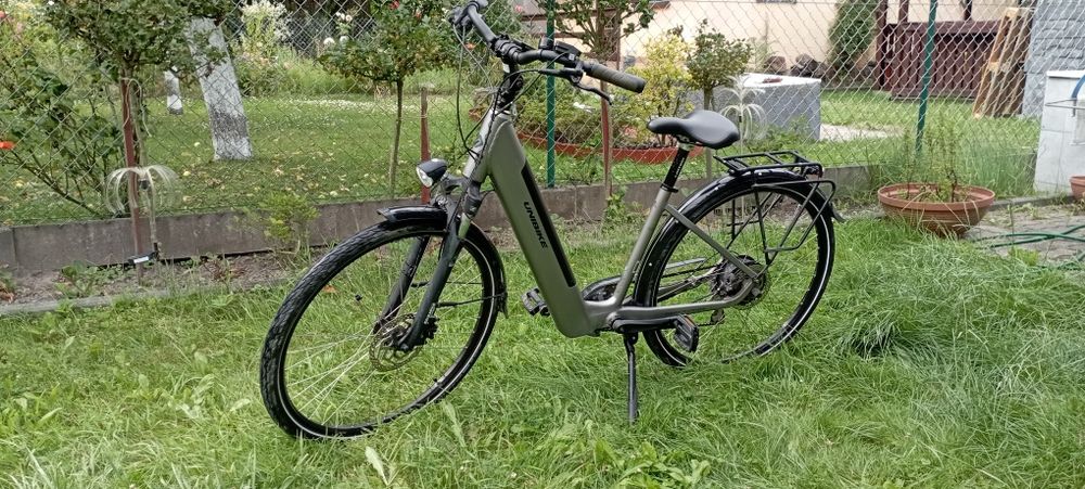 Rower elektryczny Unibike Optima koła 28" 522 Wh 2022 rok pierwszy właściciel