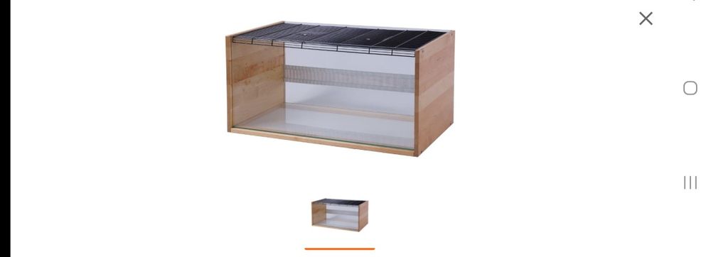 Klatka terrarium dla chomika