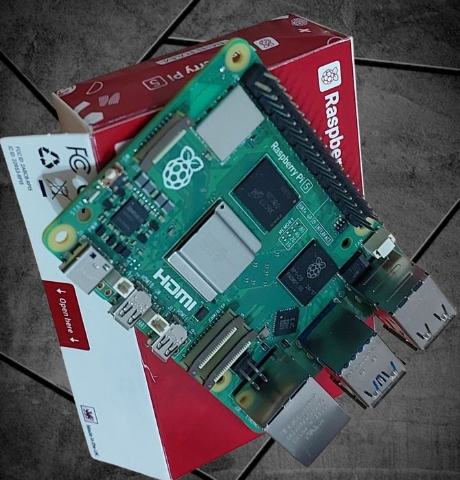 (НОВЫЙ) Raspberry PI 5 память 8Gb