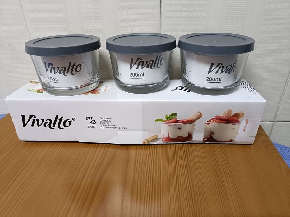 Conjunto de copos sobremesa novos