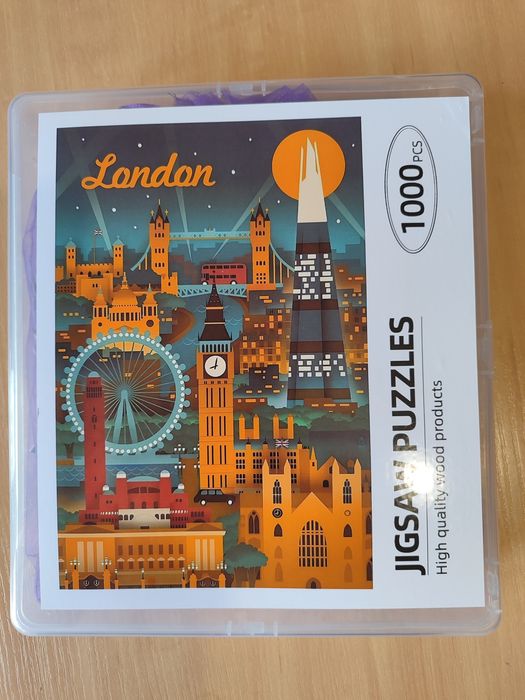 Puzzle drewniane 1000 elementów London