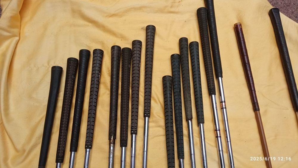 Tacos de golfe antigos