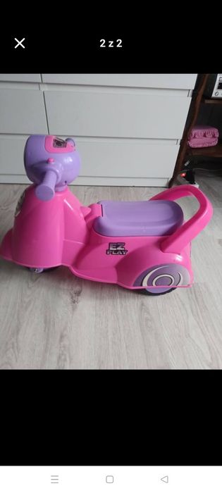 Motorek dla dziewczynki