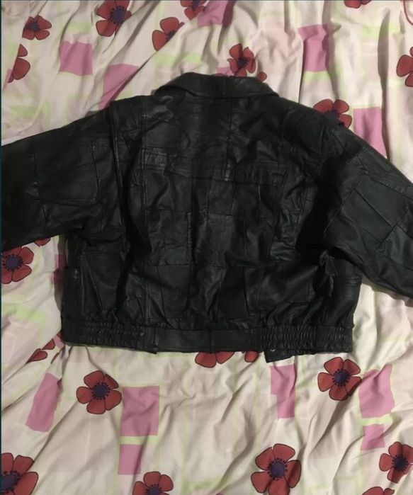 Чоловіча шкіряна куртка