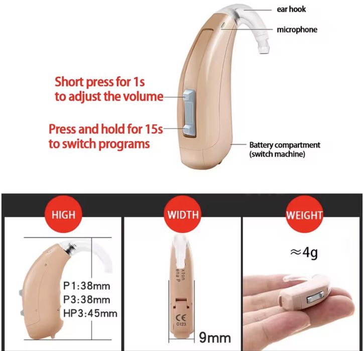 Слуховий аппарат Rexton Arena P1