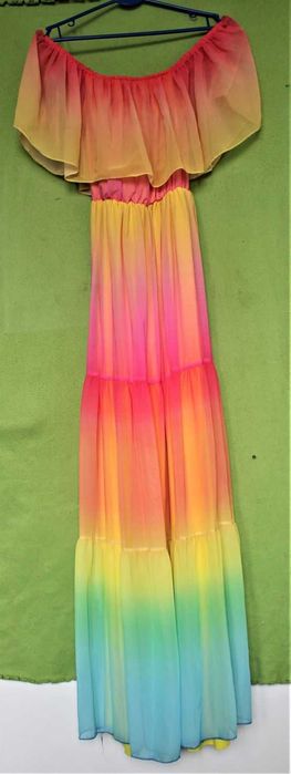 Sukienka z dekoltem carmen, hiszpanka NEW IMPERIAL