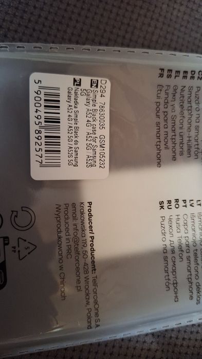 Szkło hartowane i etui Samsung Galaxy A52s 5G