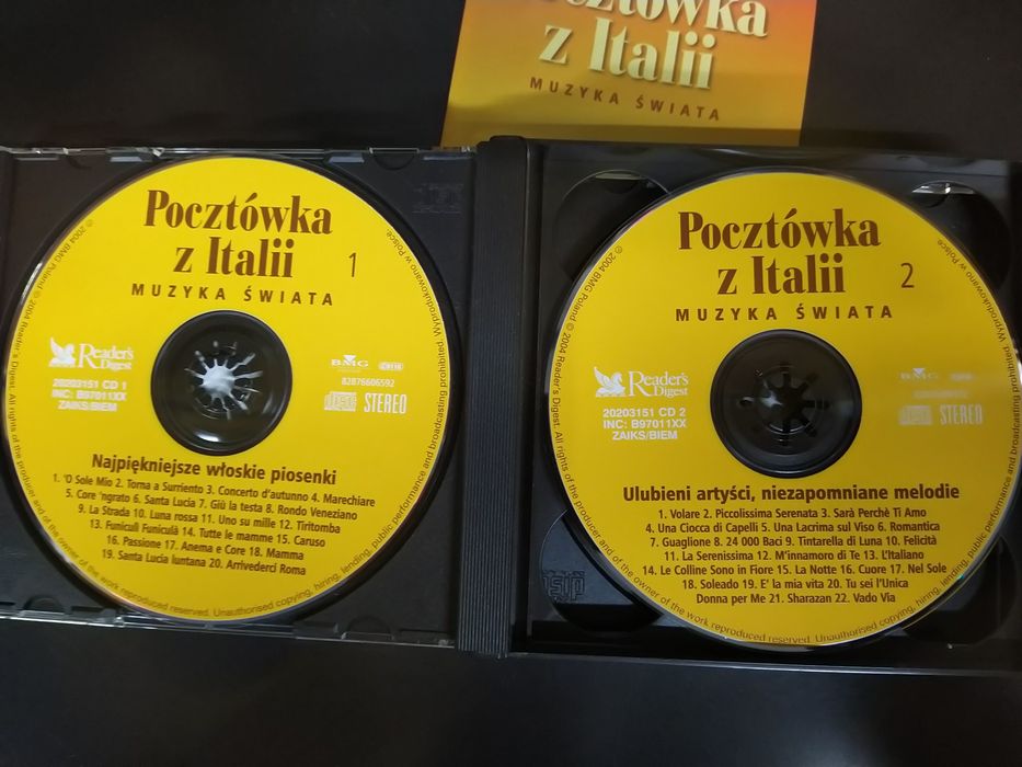 Płyta CD Pocztówka z Italii (wydanie 3xCD)
