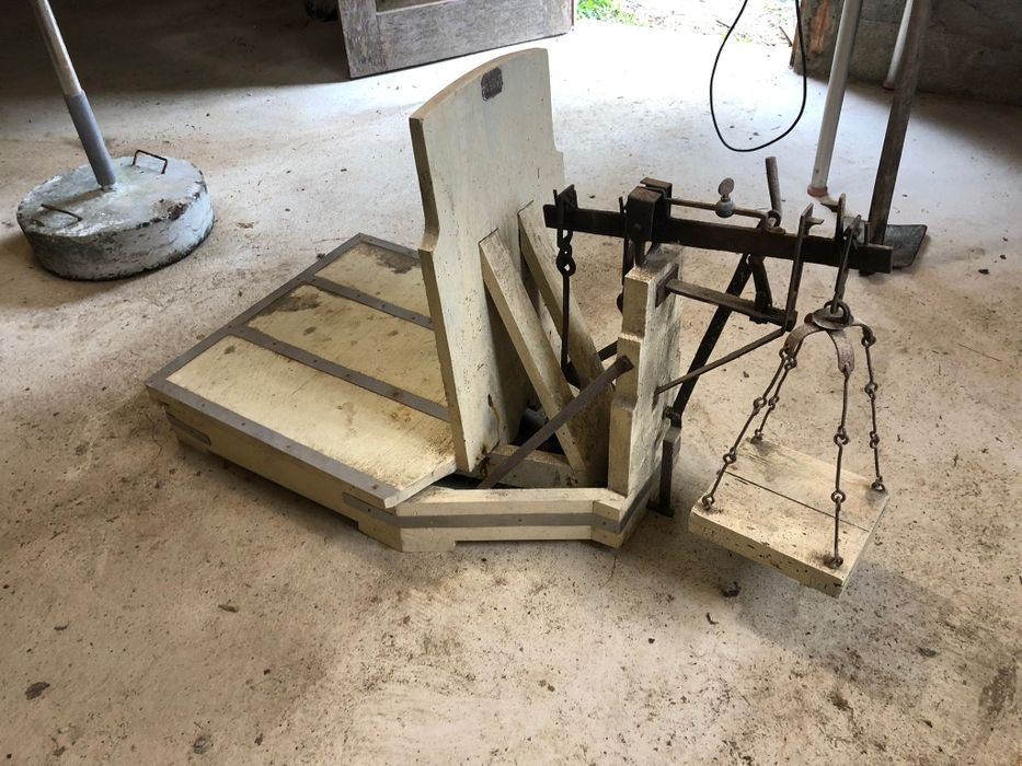 Balança decimal em bom estado