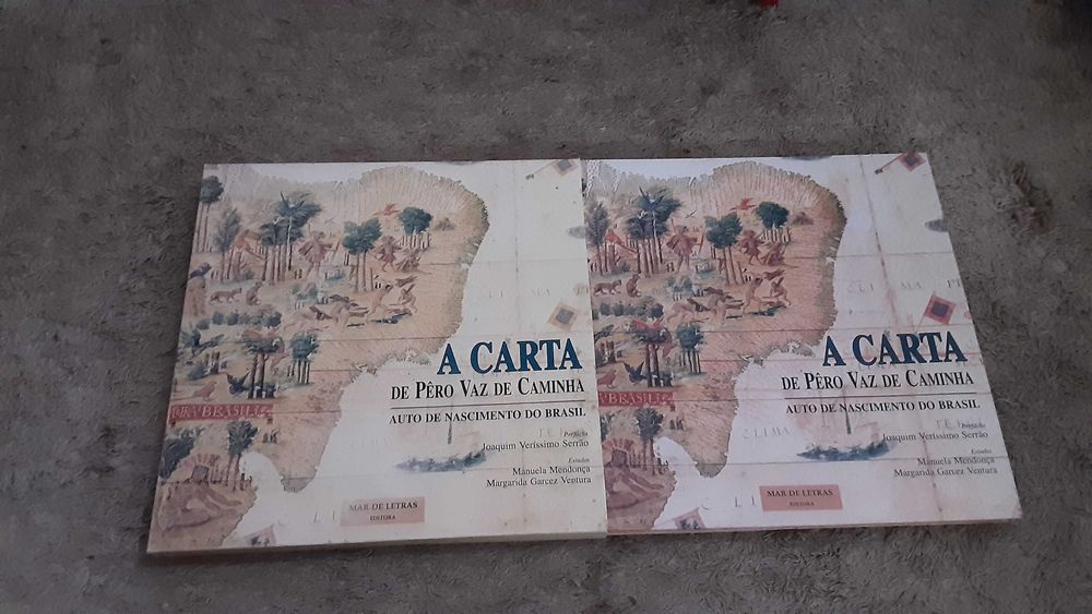 A carta de Pêro Vaz de Caminha - Auto de nascimento do Brasil, editora Mar de letras