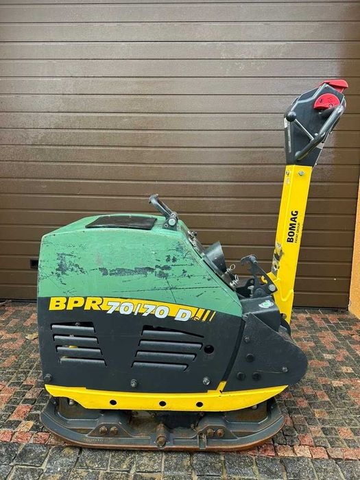 Трамбовка 580кг віброплита Bomag 70/70 HATZ 9л.с. німець з Гарантією
