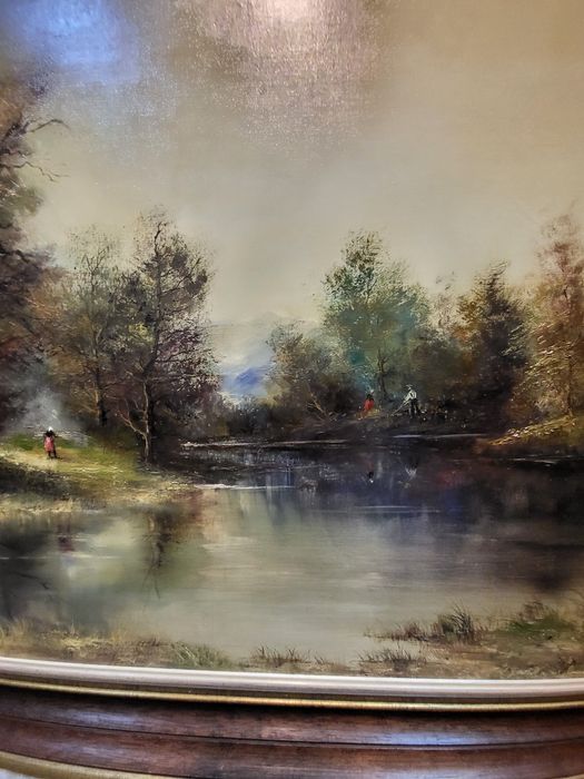 Obraz olejny namalowany na płótnie Vera Scoula-Schmidt