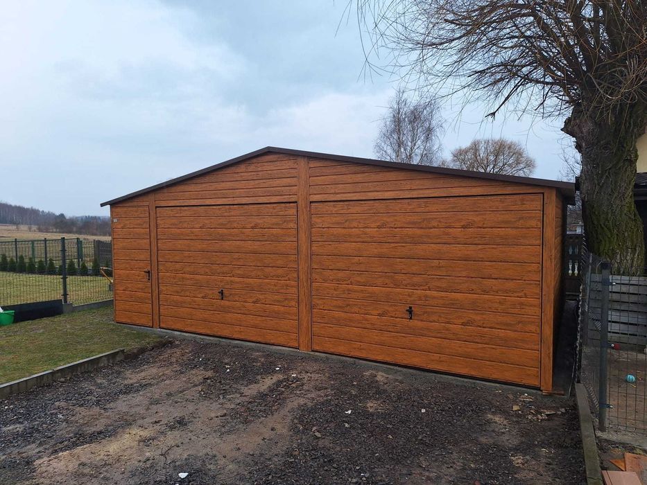 Garaże blaszane GARAŻ BLASZANY cała POLSKA szybki termin MOCNY blaszak