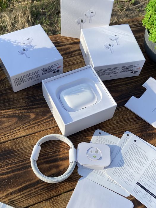 ‼️ЧОХОЛ У ПОДАРУНОК 1:1 Apple AirPods Pro 2 Premium Якість