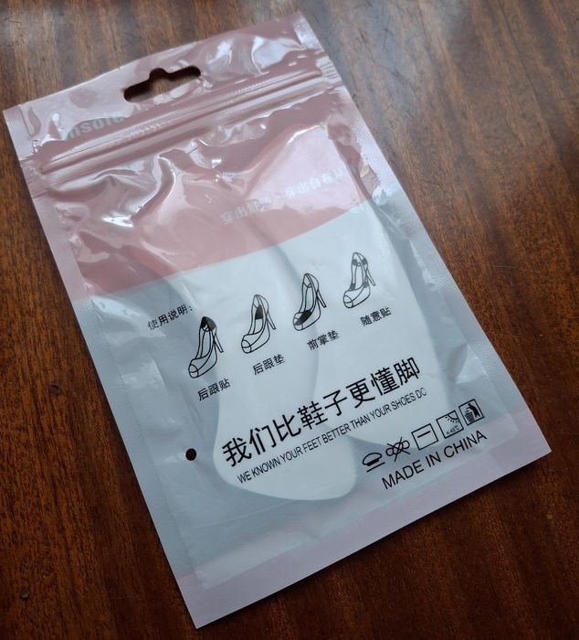 Вставки в обувь от натирания ( мазолей)