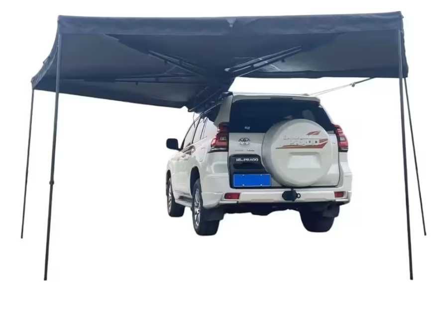 Toldo Lateral 2.5M - Awning 270º - Cinza com luz Led