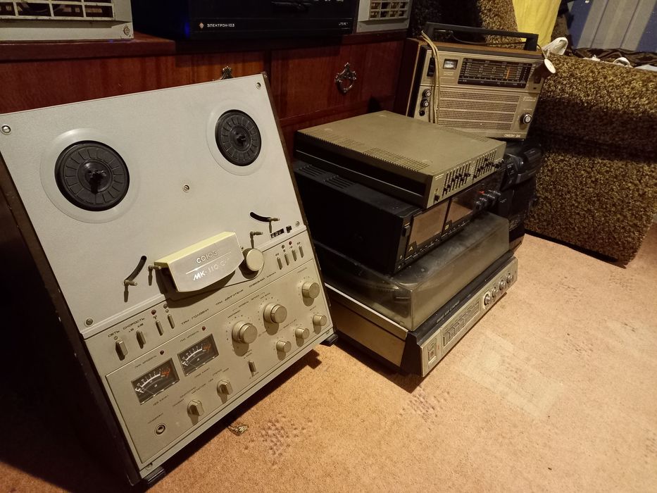 Продам аудиотехнику ссср САМОВЫВОЗ