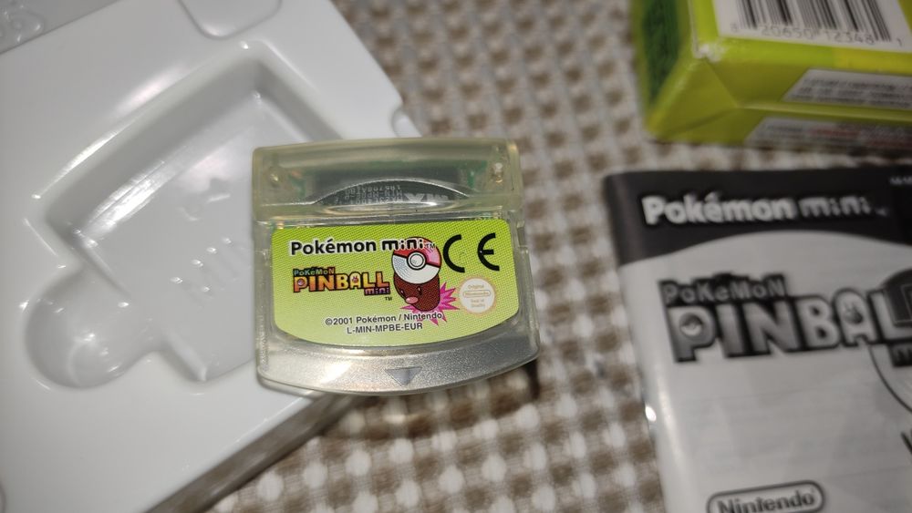 Jogo completo Pinball Mini para Pokémon mini consola
