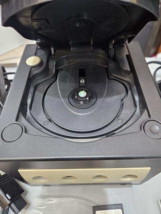 Nintendo Game Cube preta completa