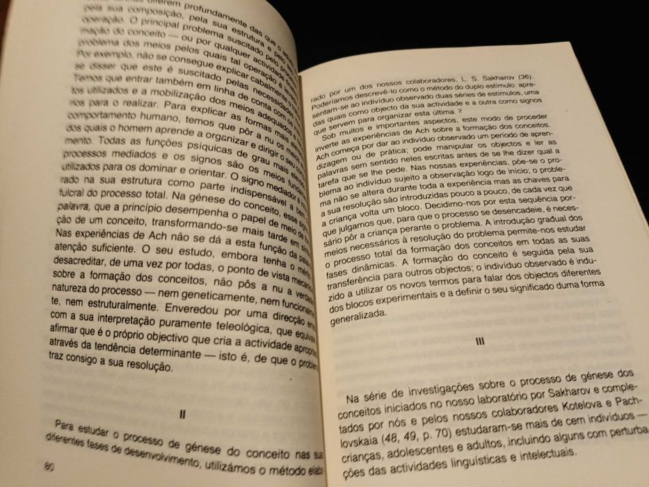 "Pensamento e Linguagem" por L.S. Vygotsky