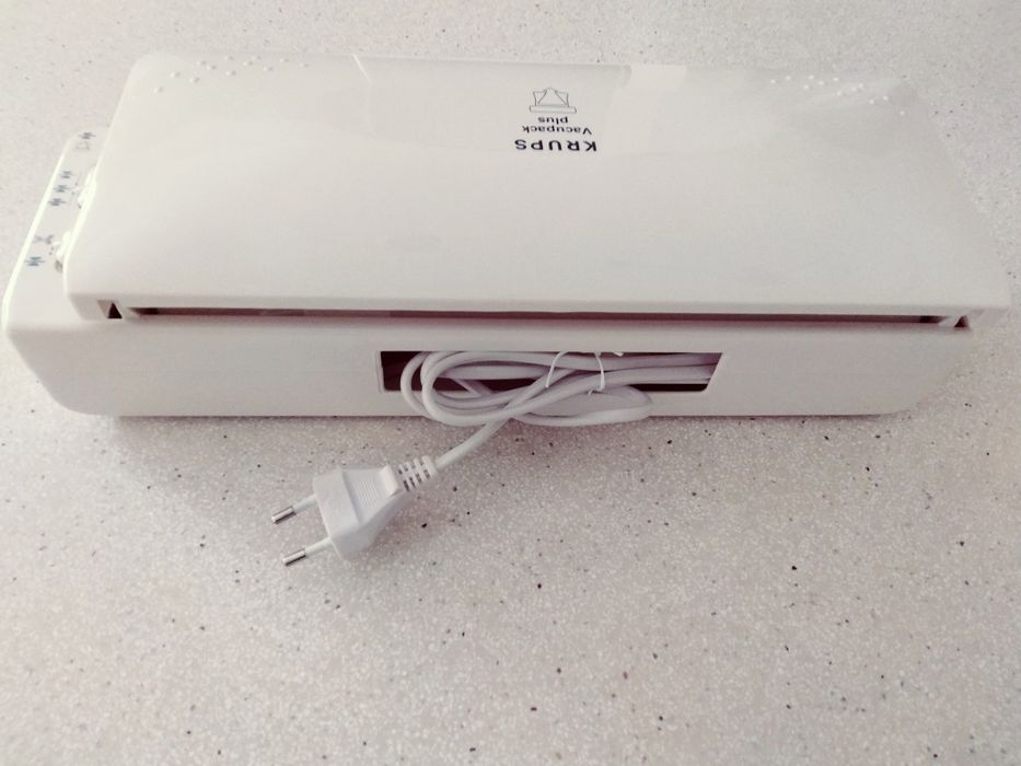 Máquina Krups Vacupack plus, nova mas só sela, não faz vácuo.