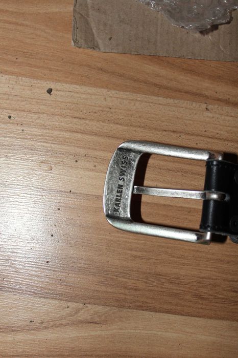 Шкiряний ремiнь Karlen Swiss Edelweiss \ Швейцарiя\