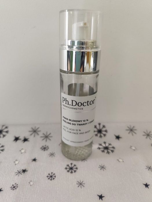 Peeling enzymatyczny ph Doctor kwas mlekowy 12% do twarzy cery trudnej