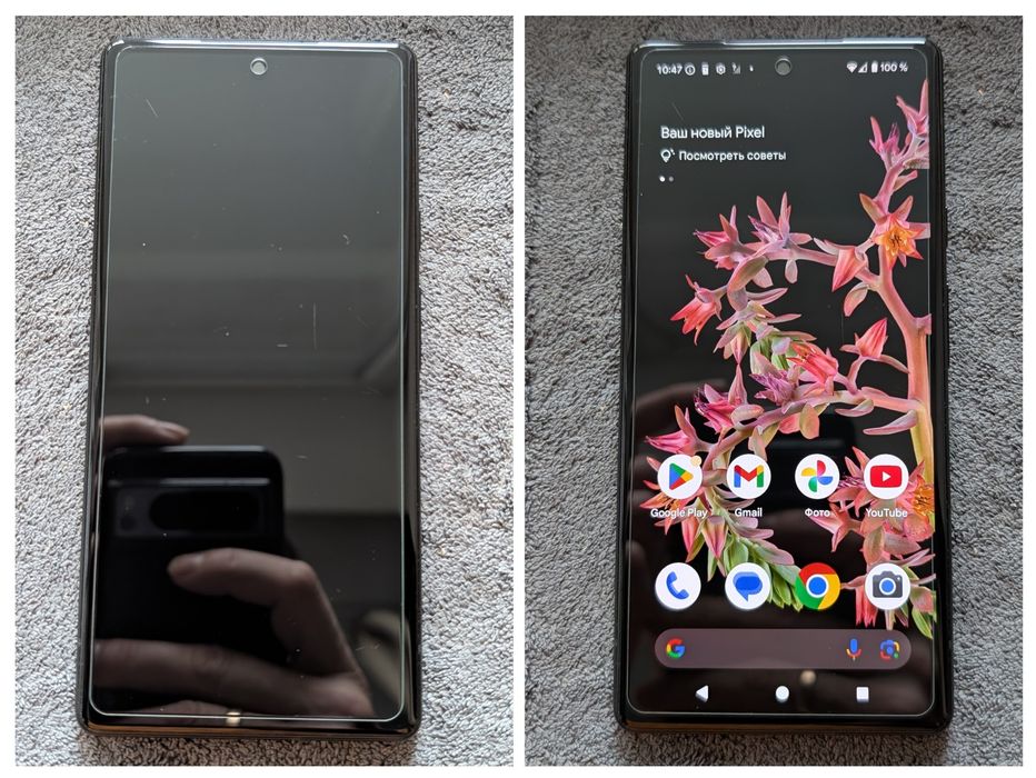 Google Pixel 6 8/128Gb Black eSim, Dual Sim, 50MP, 16 andr!