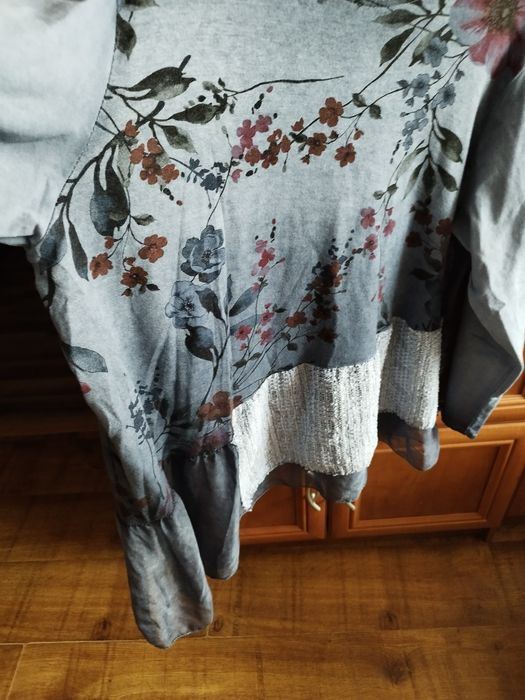 Bluzka damska oversize,długi rękaw XXL
