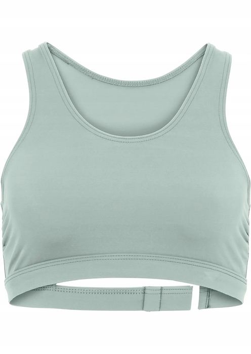 B.P.C biustonosz top bikini bustier szałwiowy 50.