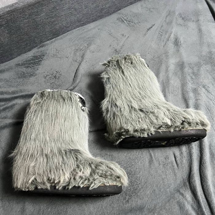 Унты женские сапоги зимние меховые серые 40™