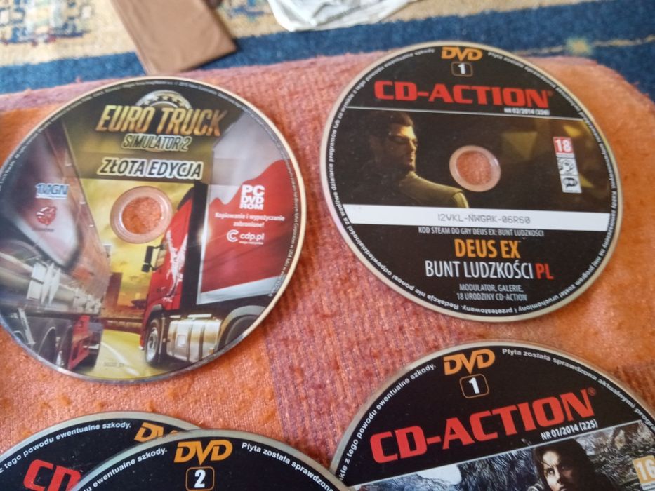 Zestaw gier na PC CD Acton