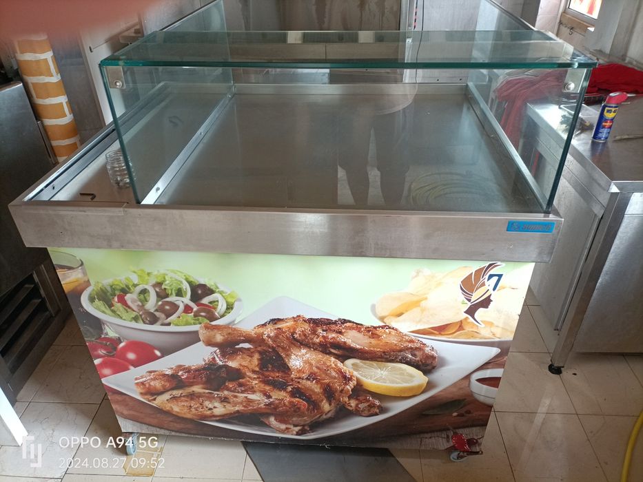 Escaparate para Empratamento e de Trinchar Aquecida