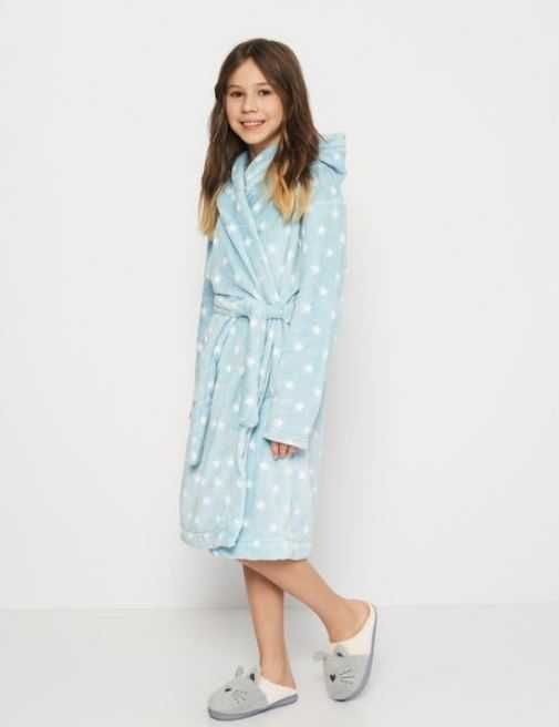 Детский махровый халатик на девочку Marks and Spencer размер 8/128