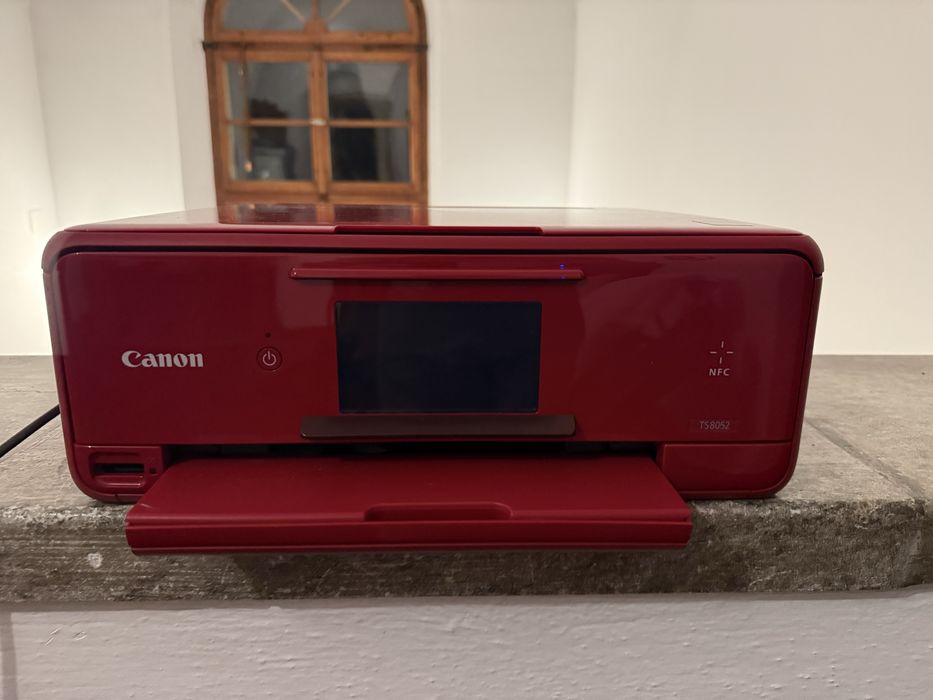 Canon PIXMA TS8052 Czerwona | Foto AirPrint WiFi