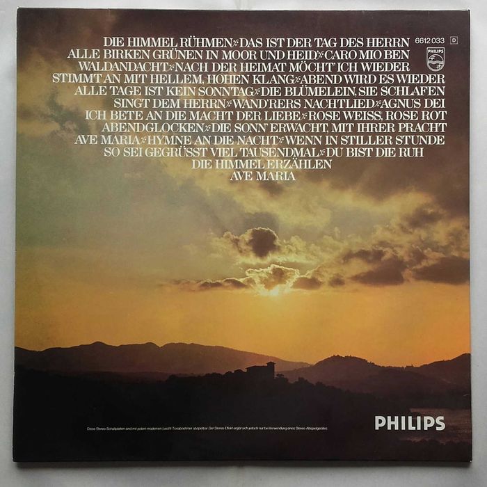 Utwory wielkich mistrzów, muzyka klasyczna, album 2 LP